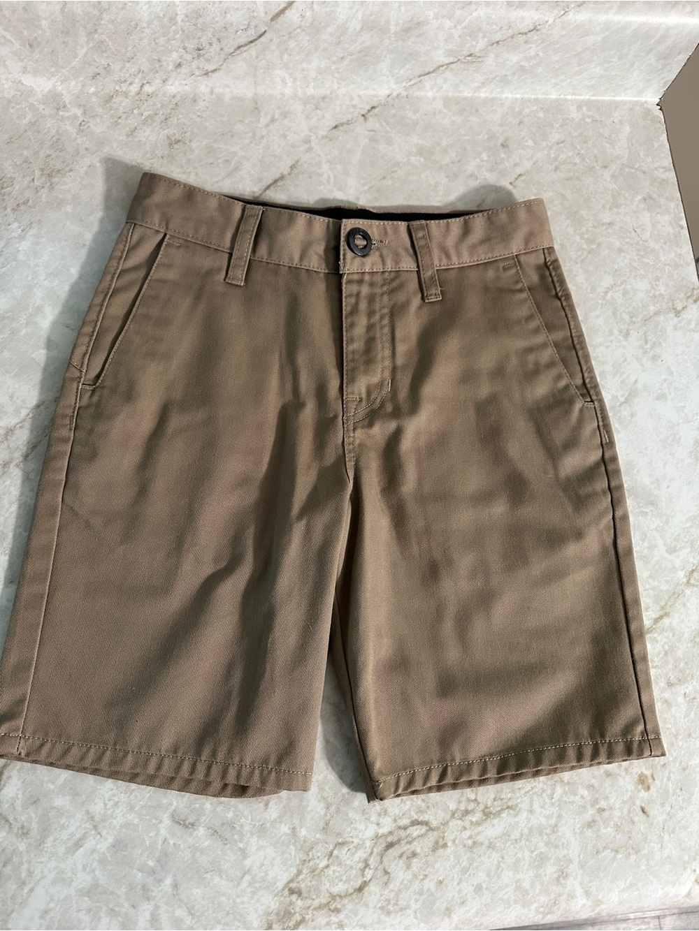Boys volcum Tan Shorts